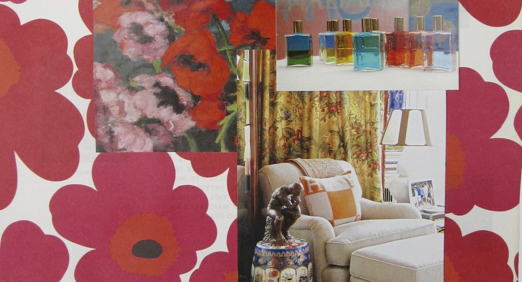 Workshop Farbe und Interiordesign Collage Daniela Ott Esslingen 2017